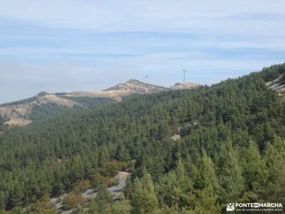 Cordal de altura en la Sierra Norte de Madrid; desfiladero rio puron sierra de montsant parque natur